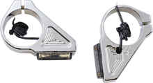 JOKER MACHINE Turn Signal - 41 mm - Amber - Chrome 05-304-3