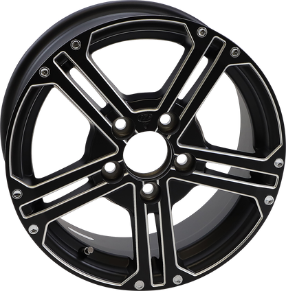 ITP Wheel - SS212 - Front/Rear - Milled Black - 15x7 - 5/4.5 - 6+1 (+61.8 mm) 1522761727B
