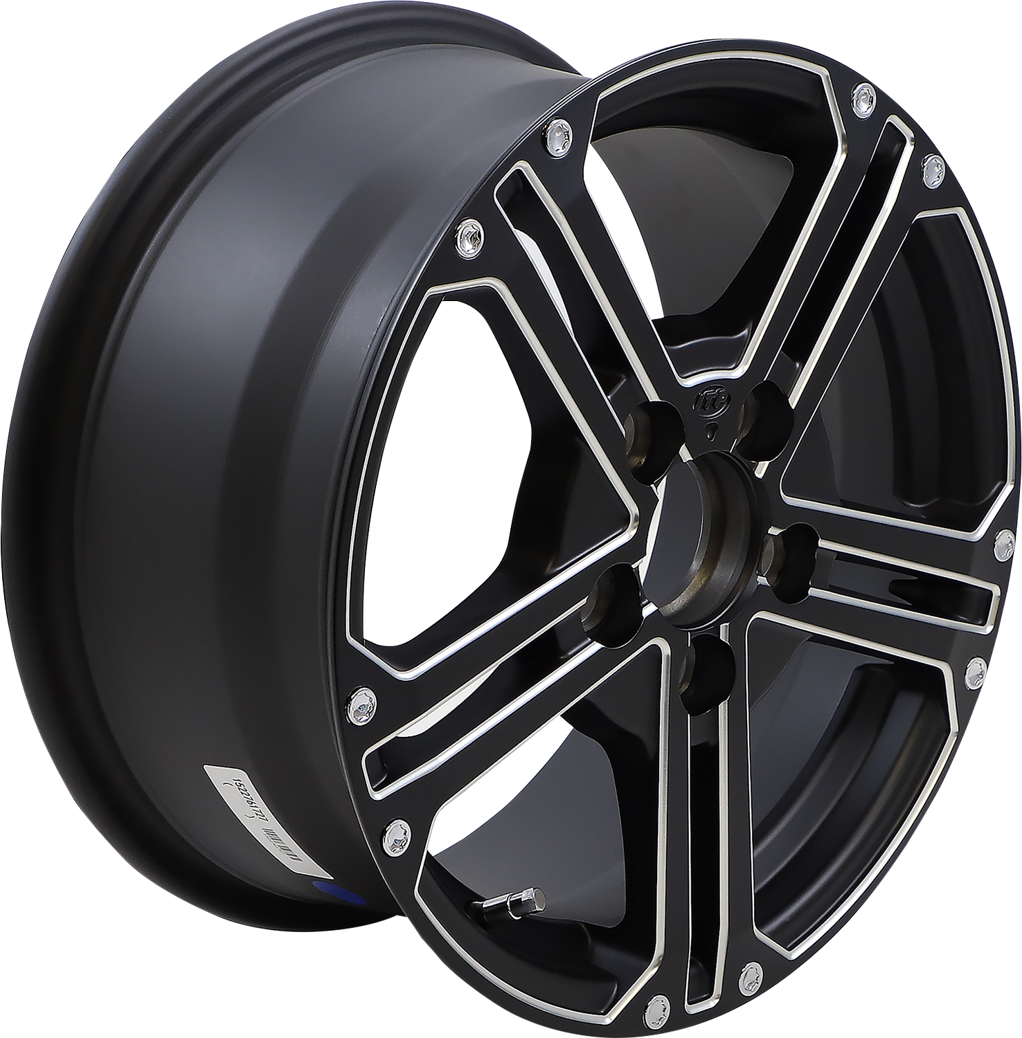 ITP Wheel - SS212 - Front/Rear - Milled Black - 15x7 - 5/4.5 - 6+1 (+61.8 mm) 1522761727B