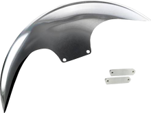 PAUL YAFFE BAGGER NATION Cafe Front Fender - 21" - Satin Adaptors PYO:CAFE-21-14L-S
