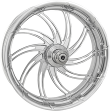 PERFORMANCE MACHINE (PM) Wheel - Supra - Front - Dual Disc/with ABS - Chrome - 21x3.5 - '08+ FL 1204-7106R-SUPAJ-CH