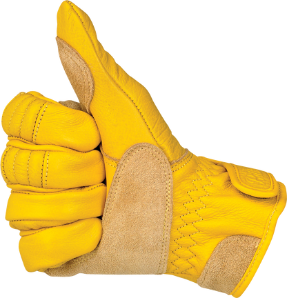 BILTWELL Work 2.0 Gloves - Gold - Medium 1510-0707-003