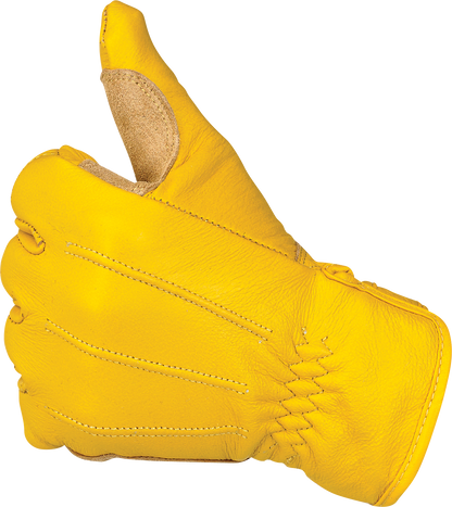 BILTWELL Work 2.0 Gloves - Gold - Large 1510-0707-004