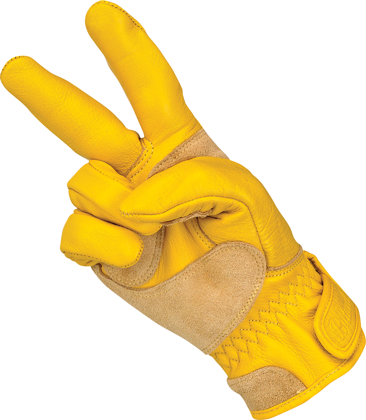 BILTWELL Work 2.0 Gloves - Gold - Large 1510-0707-004
