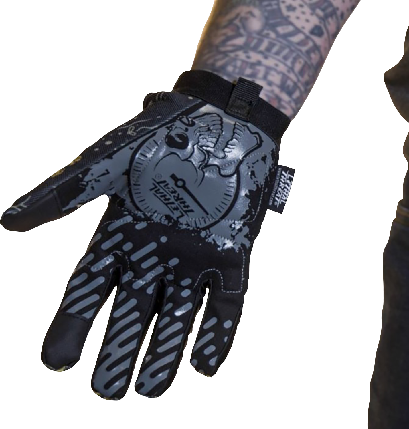 LETHAL THREAT Grease Monster Gloves - Black - XL GL15022XL