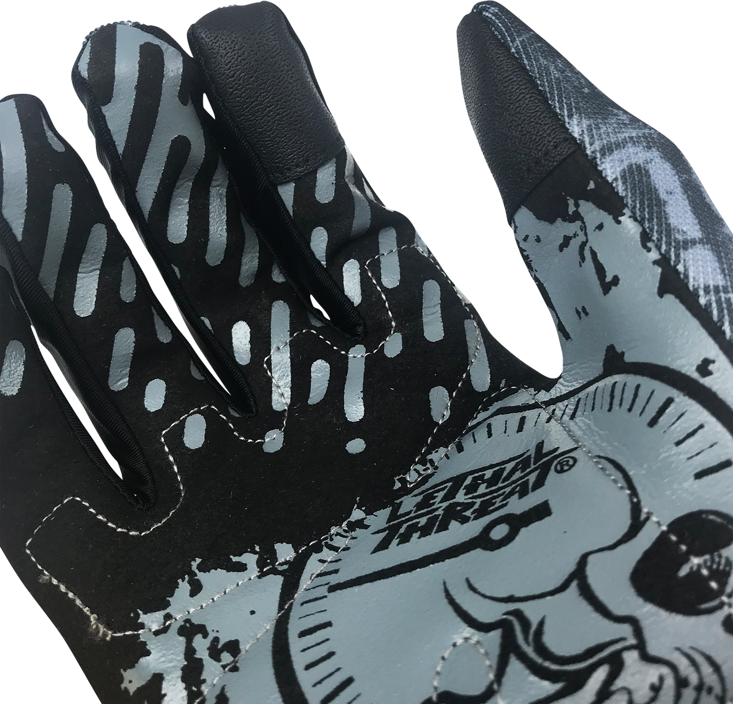 LETHAL THREAT Grease Monster Gloves - Black - Large GL15022L