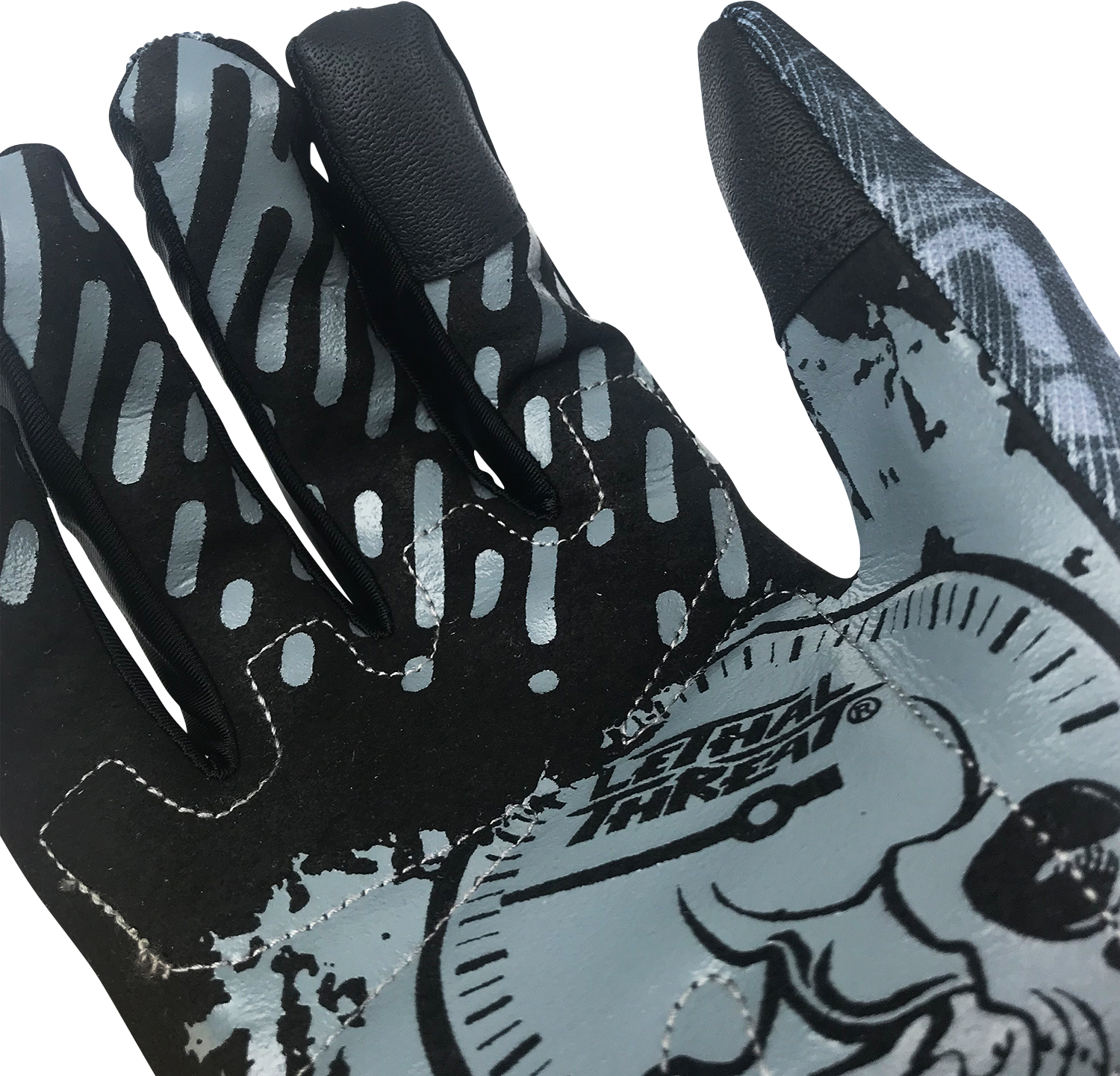 LETHAL THREAT Grease Monster Gloves - Black - Large GL15022L