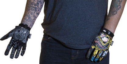 LETHAL THREAT Grease Monster Gloves - Black - XL GL15022XL