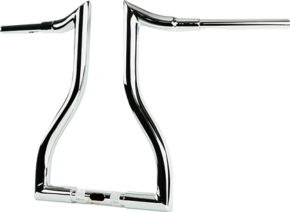LA CHOPPERS Hammerhead Handlebar - 16" - Chrome LA-7326-16