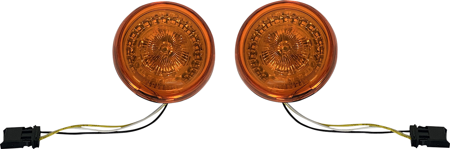 CUSTOM DYNAMICS Turn Signal - Amber Lens - CVO PB-AA-JAE-A