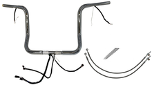 FAT BAGGERS INC. EZ Install Wired 1-1/4" Round Top Handlebar Kit - 14" - Chrome 902514
