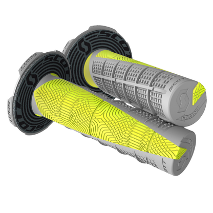 SCOTT Deuce Grips with Donut - Gray/Yellow 219627-5776