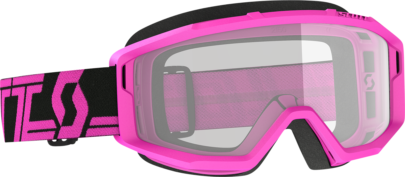 SCOTT Primal Goggles - Pink/Black - Clear 278598-1254043