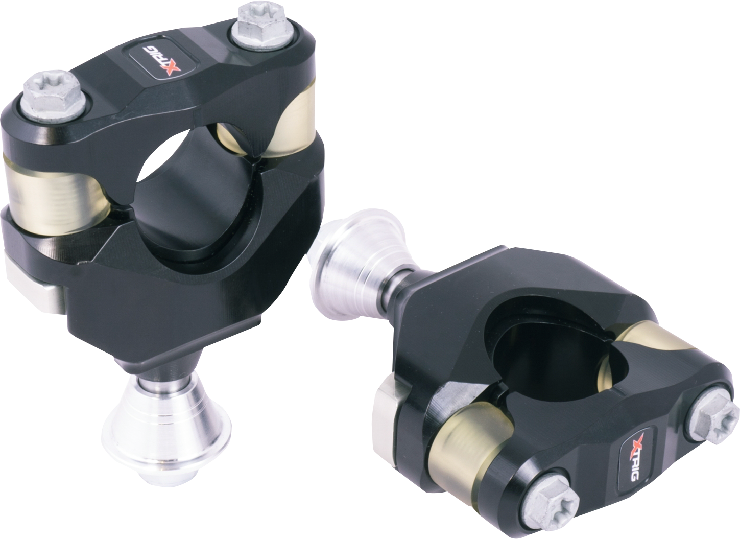 XTRIG Triple Clamp - 22 mm - Black 501330502101