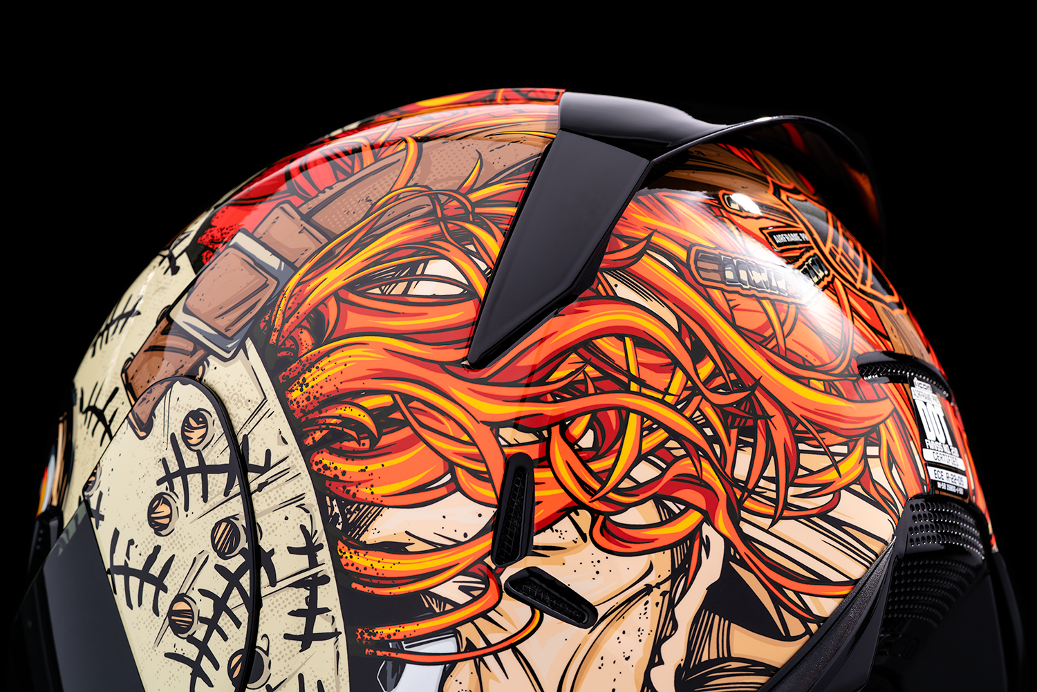 ICON Airframe Pro™ Helmet - Topshelf - Red - 2XL 0101-15076