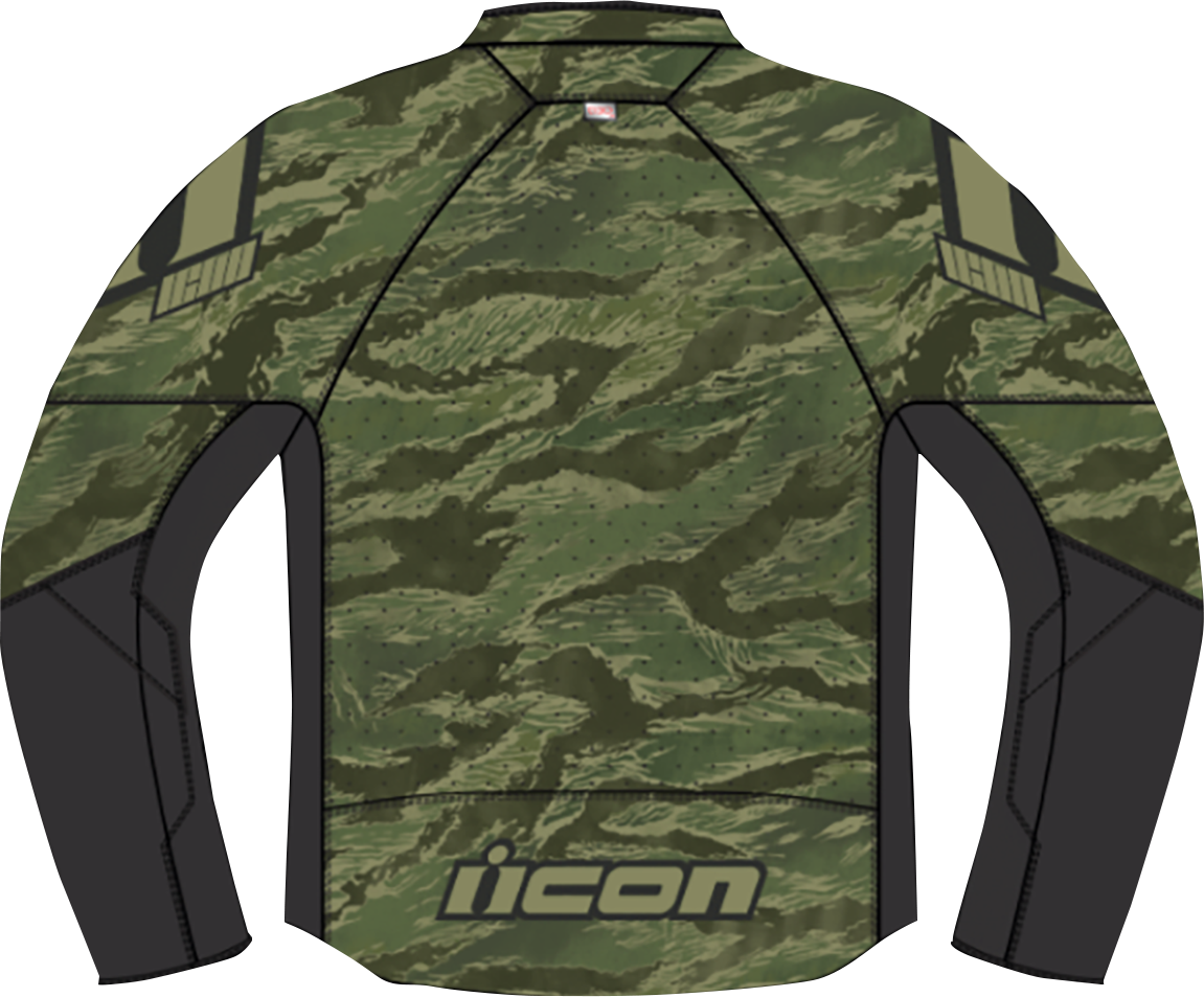 ICON Hooligan CE Tigersblood™ Jacket - Green - XL 2820-6155
