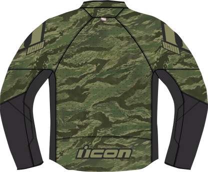 ICON Hooligan CE Tigersblood™ Jacket - Green - 2XL 2820-6156