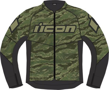 ICON Hooligan CE Tigersblood™ Jacket - Green - 4XL 2820-6158
