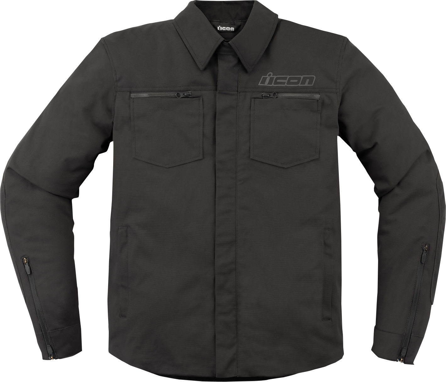 ICON Upstate Canvas CE™ Jacket - Black - 2XL 2820-6239