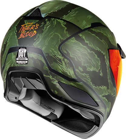 ICON Domain™ Helmet - Tiger's Blood - Green - Small 0101-14924