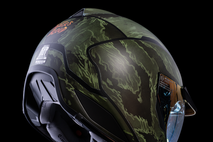 ICON Domain™ Helmet - Tiger's Blood - Green - 3XL 0101-14929