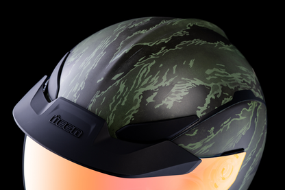 ICON Domain™ Helmet - Tiger's Blood - Green - Small 0101-14924