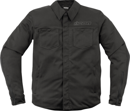 ICON Upstate Mesh CE™ Jacket - Black - Large 2820-6219