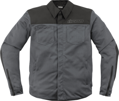 ICON Upstate Mesh CE™ Jacket - Gray - Large 2820-6225