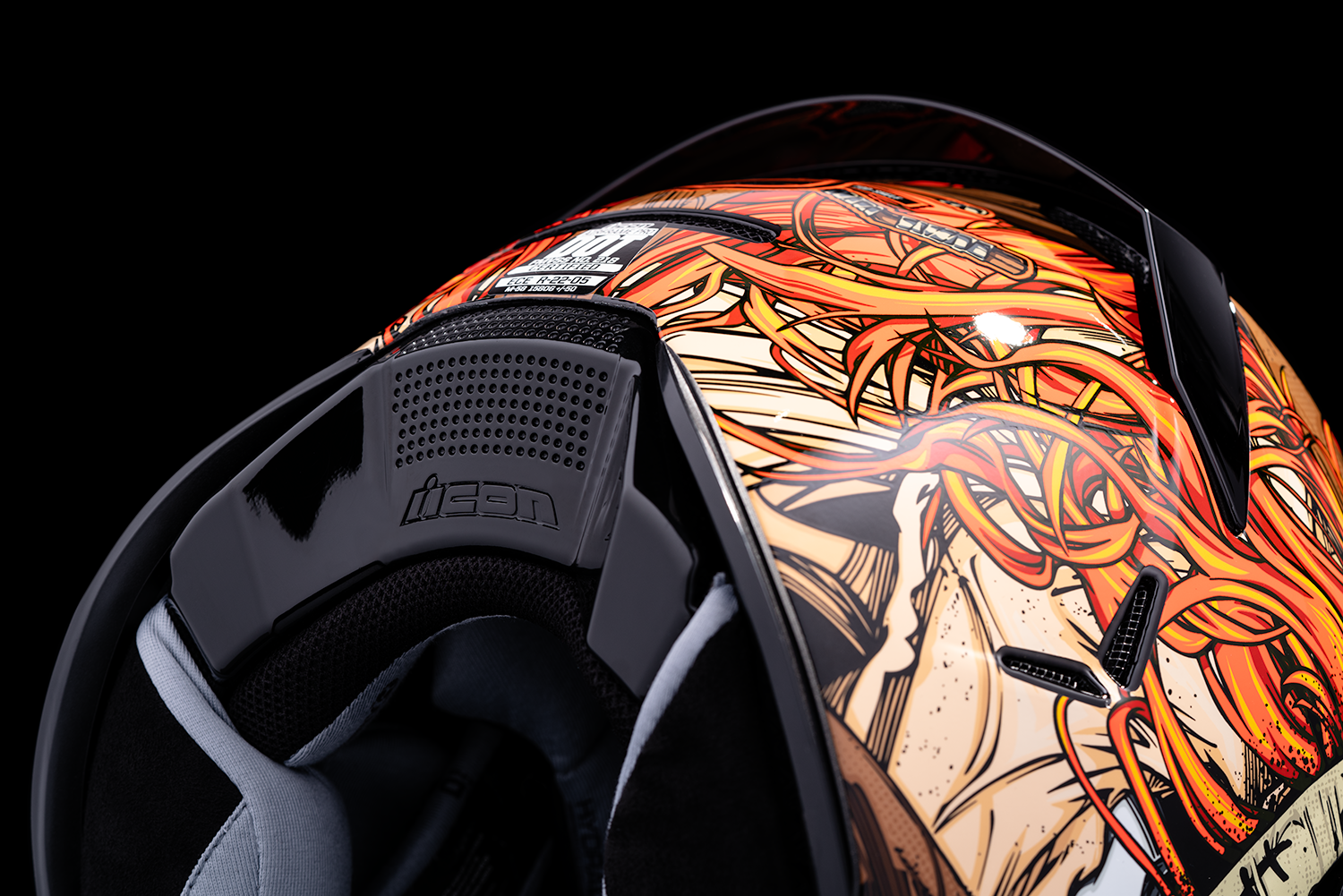 ICON Airframe Pro™ Helmet - Topshelf - Red - XL 0101-15075