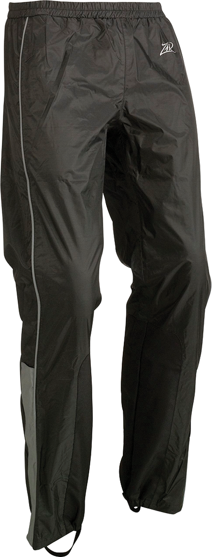 Z1R Women's Rain Pants - Black - XL 2855-0618