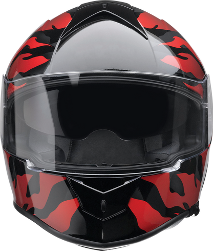 Z1R Warrant Helmet - Panthera - Black/Red - XS 010115205