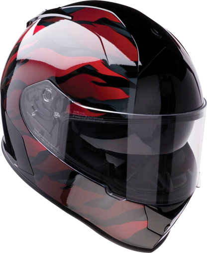 Z1R Warrant Helmet - Panthera - Black/Red - XL 010115209