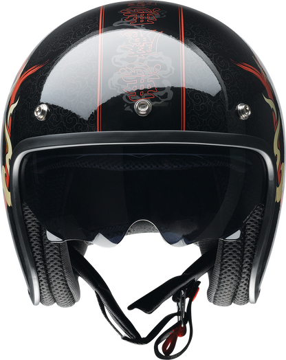 Z1R Saturn Helmet - Devilish - Gloss Black/Red - Small 0104-2877