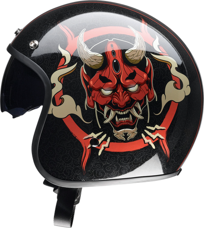 Z1R Saturn Helmet - Devilish - Gloss Black/Red - Medium 0104-2878