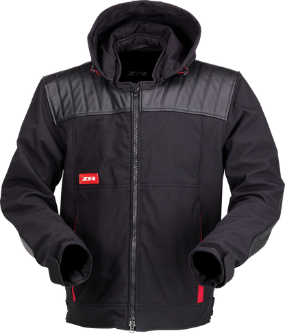 Z1R Armored Jacket - Black/Red - Small 2820-6209