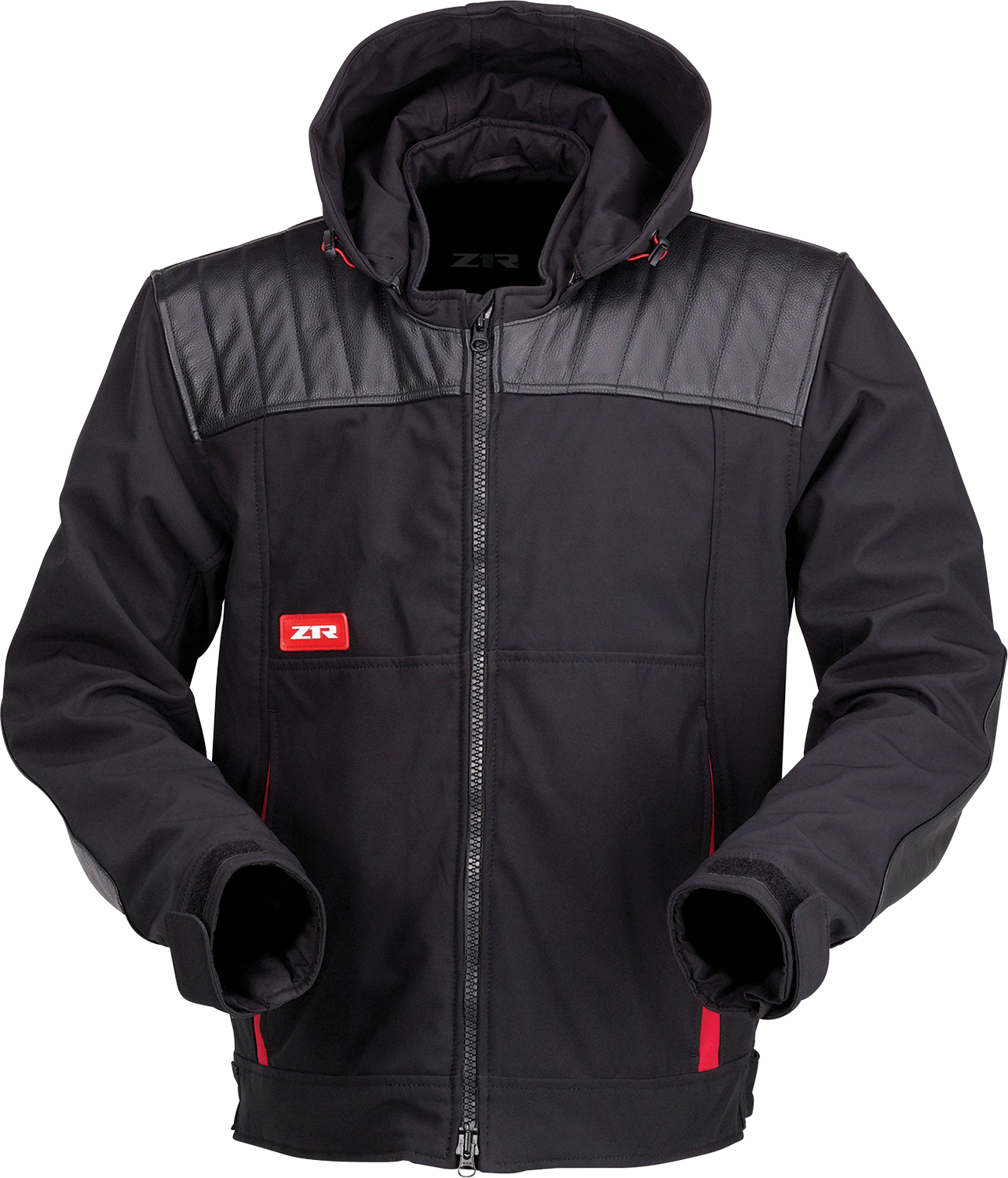 Z1R Armored Jacket - Black/Red - Large 2820-6211