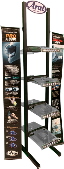 ARAI HELMETS Helmet Display - 1 of 2 - Tower 12-1493