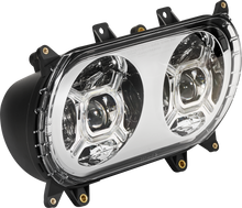 CUSTOM DYNAMICS ProGLOW™ Headlight - Chrome - Road Glide PG-RG-C