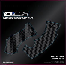 D'COR VISUALS Frame Grip Tape - Gray - Yamaha - YZ 250/450 F 16-50-107