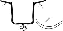 FAT BAGGERS INC. EZ Install Wired 1-1/4" Pointed Top Handlebar Kit - 16" - Black 901216-B