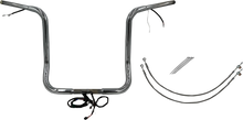 FAT BAGGERS INC. EZ Install Wired 1-1/4" Round Top Handlebar Kit - 16" - Chrome 901516