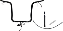 FAT BAGGERS INC. EZ Install Wired 1-1/4" Round Top Handlebar Kit - 16" - Black 912516-B