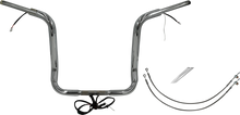 FAT BAGGERS INC. EZ Install Wired 1-1/2" Round Top Handlebar Kit - 16" - Chrome 802516
