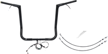 FAT BAGGERS INC. EZ Install Wired 1-1/4" Flat Top Handlebar Kit - 16" - Black 702216-B