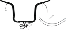 FAT BAGGERS INC. EZ Install Wired 1-1/2" Round Top Handlebar Kit - 14" - Black 801514-B
