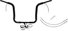 FAT BAGGERS INC. EZ Install Wired 1-1/2" Round Top Handlebar Kit - 14" - Black 802514-B