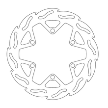 MOTO-MASTER Brake Rotor - Front - Flame 110238-PU