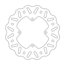 MOTO-MASTER Brake Rotor - Rear - Nitro 110360-PU