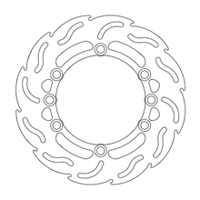 MOTO-MASTER Brake Rotor - Rear - Flame 110261-PU