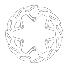 MOTO-MASTER Brake Rotor - Front - Flame 110264-PU
